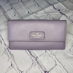KATE SPADE lavender colored wallet
